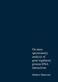 On mass spectrometry analysis of gene regulatory protein-DNA interactions
