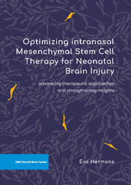 Optimizing intranasal mesenchymal stem cell therapy for neonatal brain injury