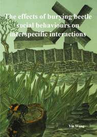 The effects of burying beetle social behaviours on interspecific interactions